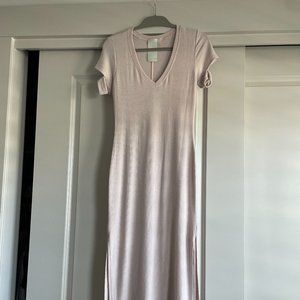 Heather Pink T Shirt Dress